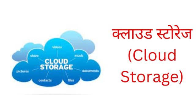 What is cloud storage