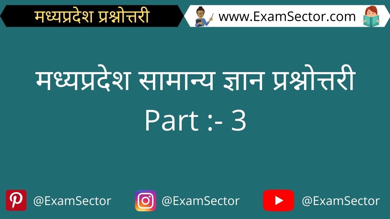 MP GK in Hindi with Answer