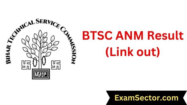BTSC ANM Result 2024 (Link out) Download Score