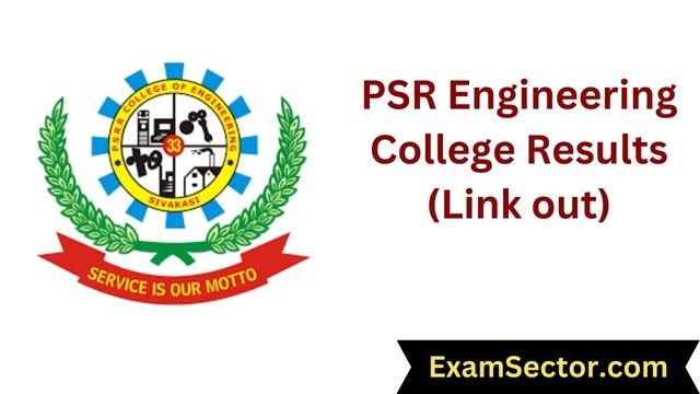 PSR Engineering College Results 2024 (Link out) Download